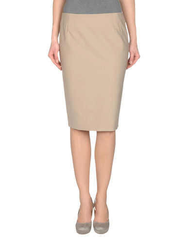 ZOOM BLUE LES COPAINS - 3/4 length skirt