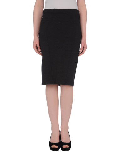 ZOOM PINKO BLACK - Knee length skirt