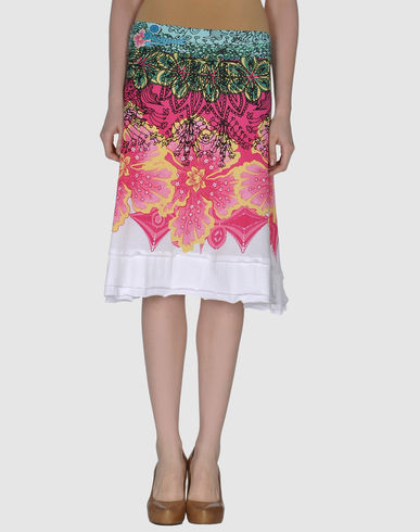 ZOOM DESIGUAL - 3/4 length skirt