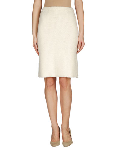 ZOOM VELVET - Knee length skirt