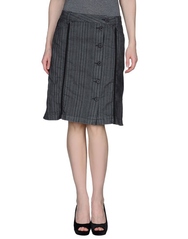 ZOOM DKNY JEANS - Knee length skirt