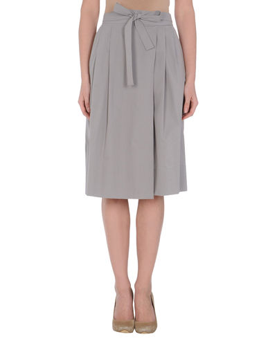 ZOOM JIL SANDER - Knee length skirt