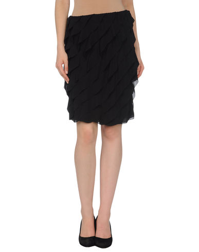 ZOOM RALPH LAUREN BLACK LABEL - Knee length skirt