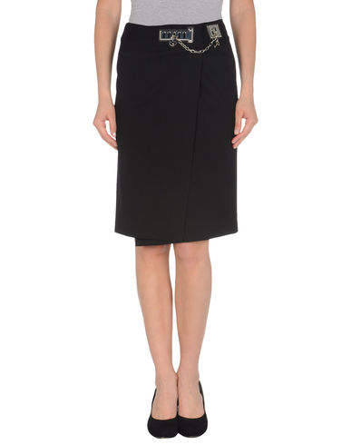 ZOOM RALPH LAUREN BLACK LABEL - Knee length skirt