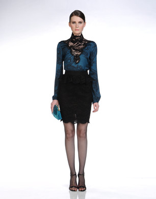 EMILIO PUCCI - Knee length skirt