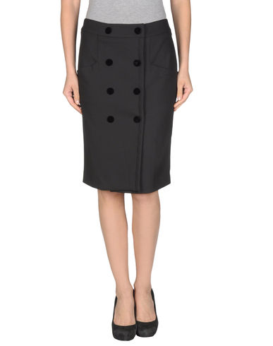 ZOOM ARMANI JEANS - Knee length skirt