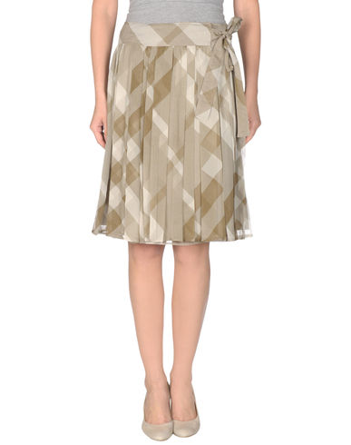 ZOOM BURBERRY LONDON - Knee length skirt