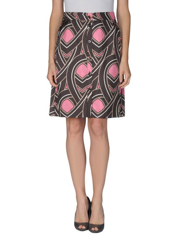 ZOOM MOSCHINO CHEAPANDCHIC - Knee length skirt