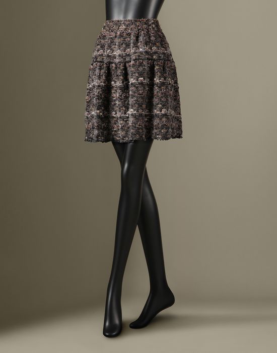 TWEED MINI SKIRT - Knee length skirts - Dolce&Gabbana - Winter 2015 TWEED MINI SKIRT - Knee length skirts - Dolce&Gabbana - Winter 2015