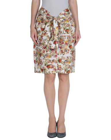 ZOOM PAUL SMITH - Knee length skirt