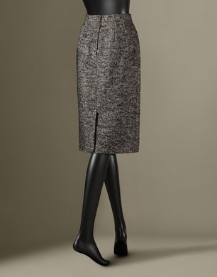 CHEVRON MIDI SKIRT - Knee length skirts - Dolce&Gabbana - Winter 2014 CHEVRON MIDI SKIRT - Knee length skirts - Dolce&Gabbana - Winter 2014