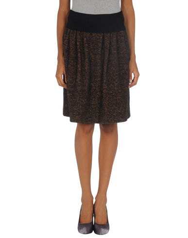 ZOOM BLANCS MANTEAUX - Knee length skirt