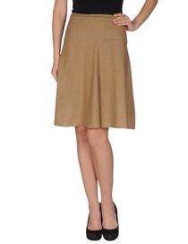 GOLD CASE - Knee length skirt