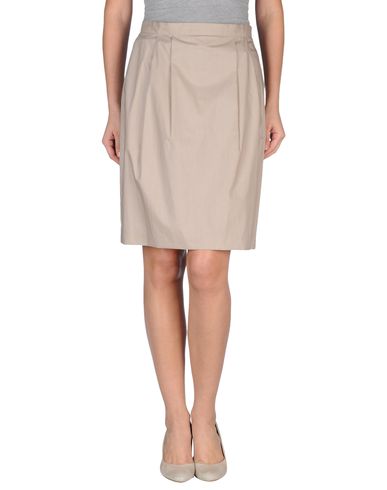 ZOOM JIL SANDER - Knee length skirt