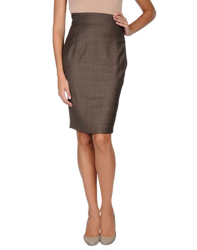 ZOOM PAUL SMITH - Knee length skirt