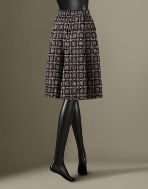 CHECKERED MIDI SKIRT - 3/4 length skirts - Dolce&Gabbana - Winter 2014 CHECKERED MIDI SKIRT - 3/4 length skirts - Dolce&Gabbana - Winter 2014