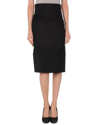 ZOOM JIL SANDER - Knee length skirt