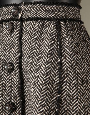 CHEVRON MIDI SKIRT - Knee length skirts - Dolce&Gabbana - Winter 2014 CHEVRON MIDI SKIRT - Knee length skirts - Dolce&Gabbana - Winter 2014