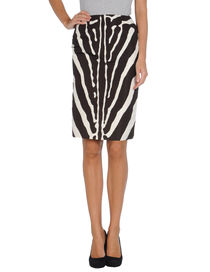 CHRISTIAN DIOR - Knee length skirt