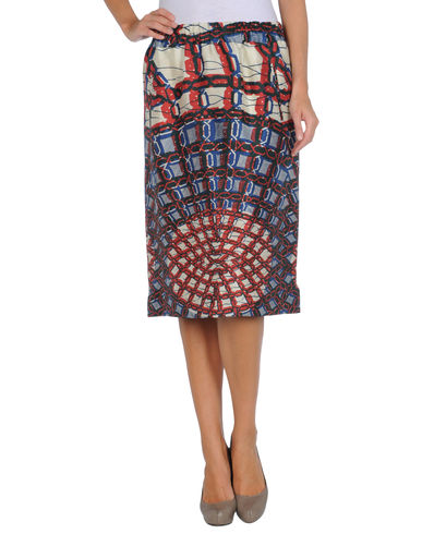 ZOOM DRIES VAN NOTEN - 3/4 length skirt