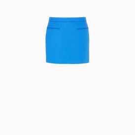 STELLA McCARTNEY, Mini, Dense Wool Tive Skirt