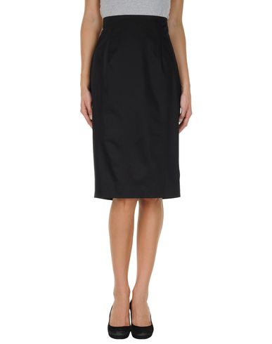 ZOOM BLUE LES COPAINS - Knee length skirt