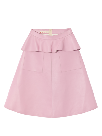 MARNI - Leather Skirt