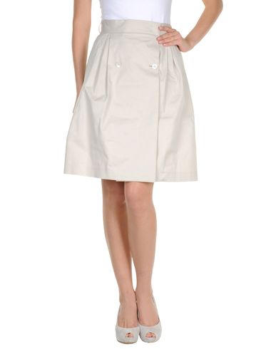 ZOOM JIL SANDER - Knee length skirt