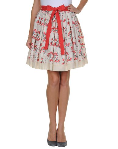 ZOOM REDValentino - Knee length skirt