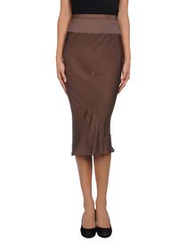 RICK OWENS - Knee length skirt