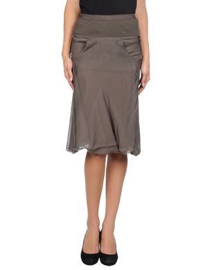 RICK OWENS - Knee length skirt