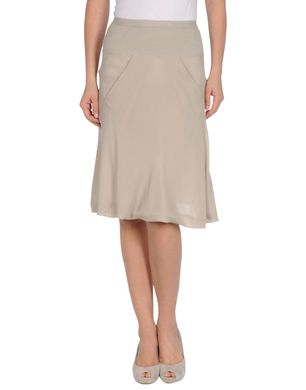 RICK OWENS - Knee length skirt