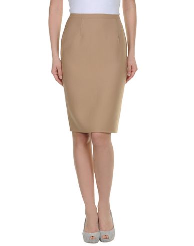 ZOOM CHRISTIAN DIOR - Knee length skirt