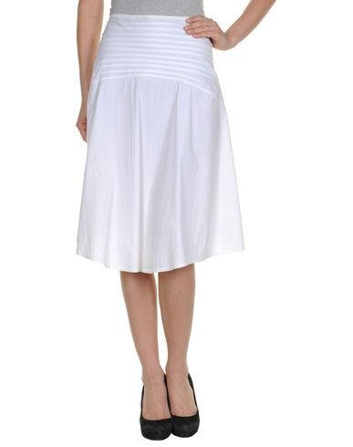 ZOOM JIL SANDER - Knee length skirt