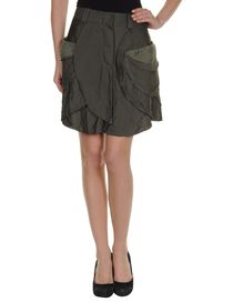 MARITHE' F. GIRBAUD - Knee length skirt