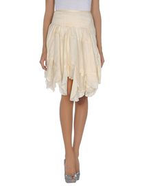 MARITHE' F. GIRBAUD - Knee length skirt
