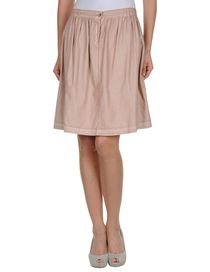 GOLD CASE - Knee length skirt