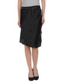 GOLD CASE - Knee length skirt