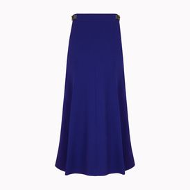 STELLA McCARTNEY, Midi, Double Face Wool Stretch Renata Belted Skirt