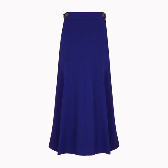 Stella McCartney, Double Face Wool Stretch Renata Belted Skirt