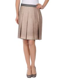 JIL SANDER NAVY - Knee length skirt