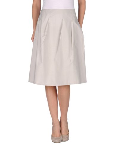 ZOOM JIL SANDER - Knee length skirt