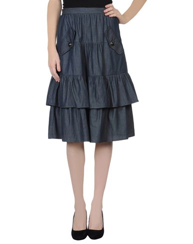 ZOOM MOSCHINO CHEAPANDCHIC - Knee length skirt