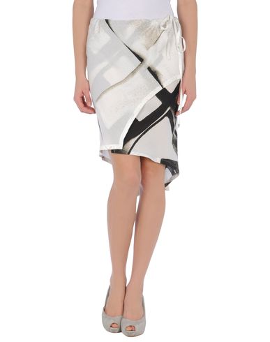 ZOOM ANN DEMEULEMEESTER - Knee length skirt