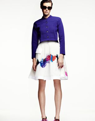 PRINGLE OF SCOTLAND - Knee length skirt
