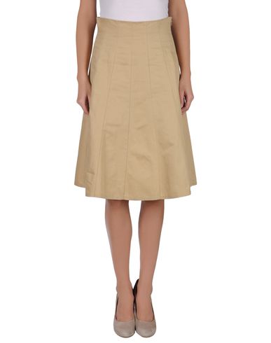 ZOOM RALPH LAUREN BLACK LABEL - Knee length skirt
