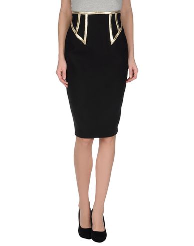 ZOOM PAOLA FRANI - Knee length skirt