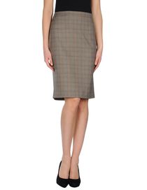 GOLD CASE - Knee length skirt