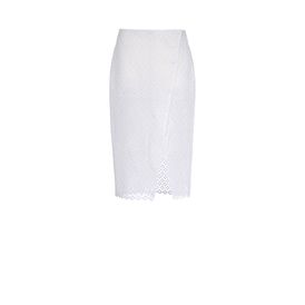 STELLA McCARTNEY, Knee length, Cutwork Embroidery Desiree Skirt 