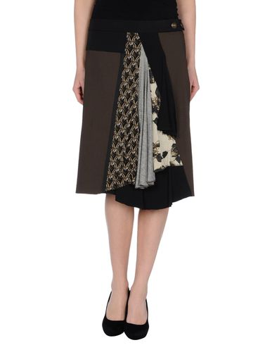 ZOOM BLEU BLANC ROUGE - Knee length skirt